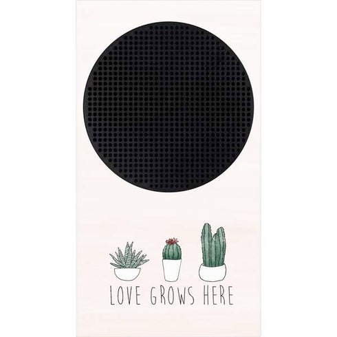 Love Grows Here Xbox Series S Console Skin